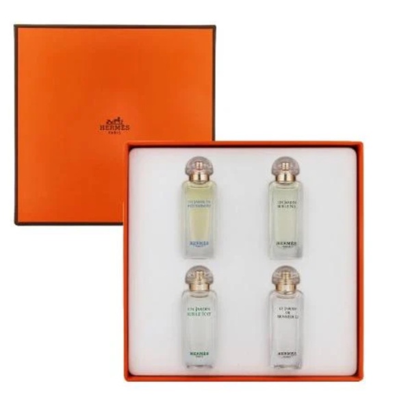NWT HERMES Made In France 4pc Eau De Toilette Mini Boxed Set - Picture 4 of 4